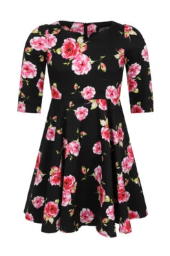 Girls Ava Floral Swing Dress -EliteCloset Sales Store 1600343374248201