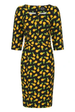 Alayna Tropical Wiggle Dress -EliteCloset Sales Store 1600348960235201