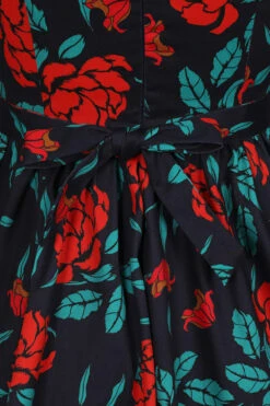 Dahlia Rose Swing Dress -EliteCloset Sales Store 1600349611210204