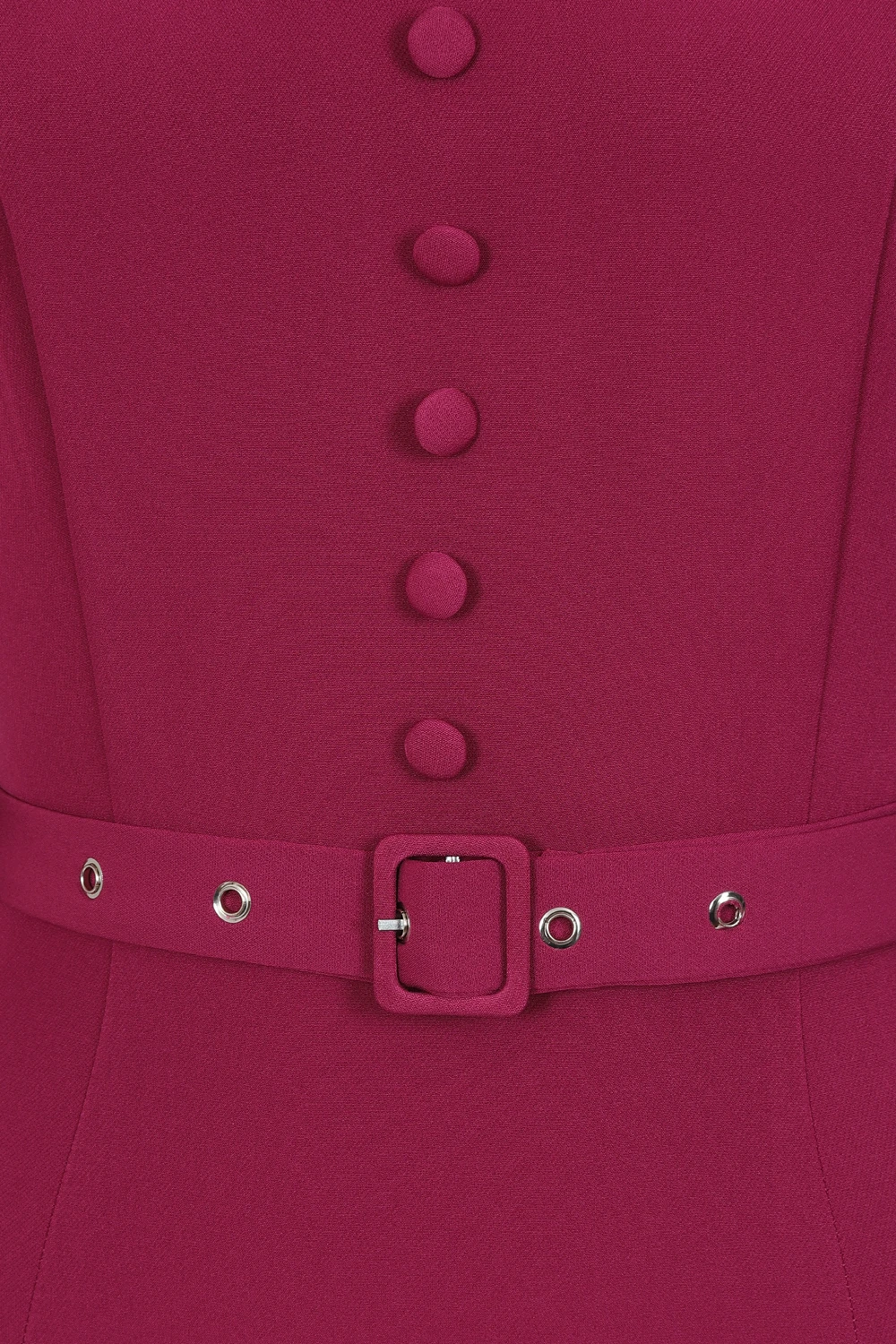 Pretty Plum 50s Wiggle Dress 5 Pretty Plum 50s Wiggle Dress - Image 5