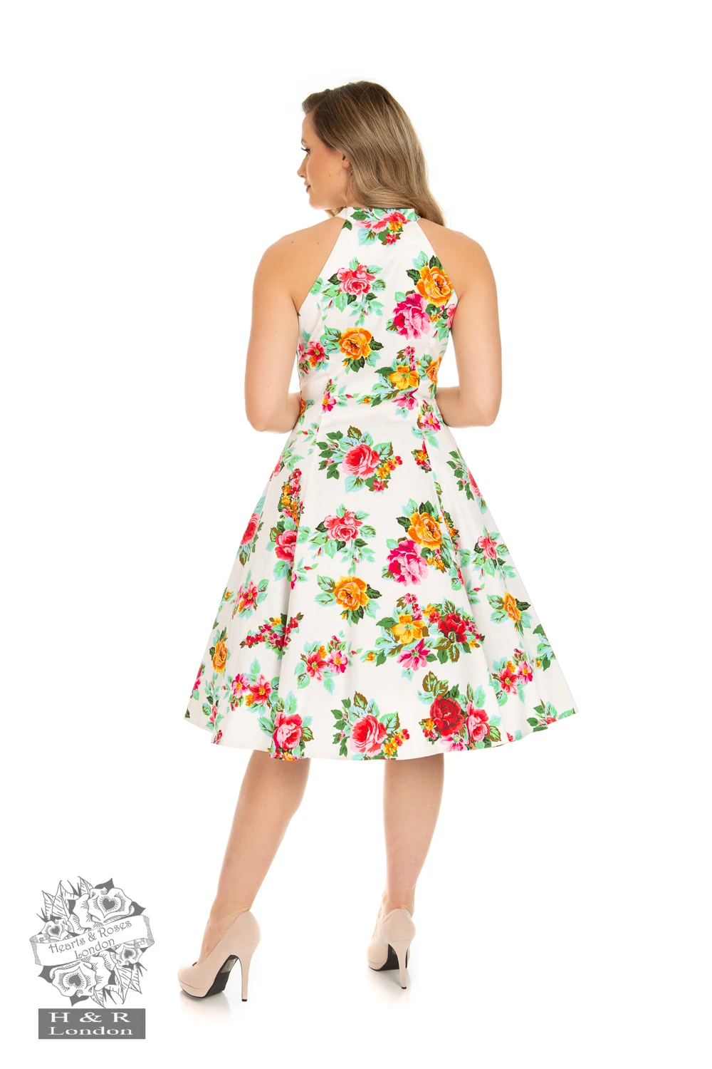 Fae Floral Swing Dress 2 Fae Floral Swing Dress - Image 2