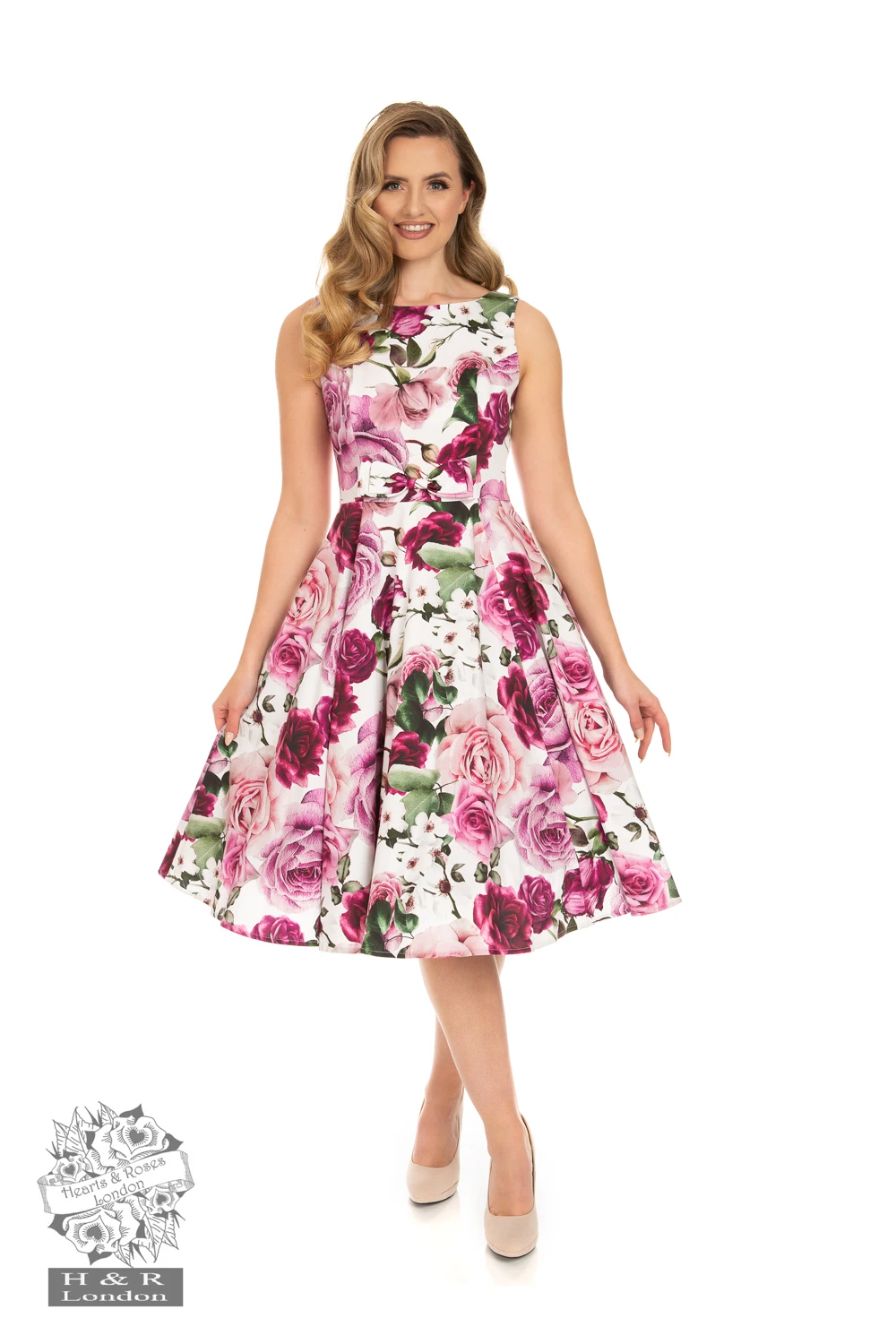 Alice Floral Swing Dress 1 Alice Floral Swing Dress