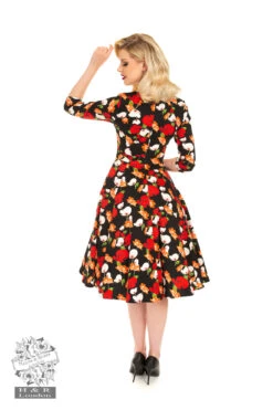 Delia Floral Swing Dress -EliteCloset Sales Store 162826580133320B