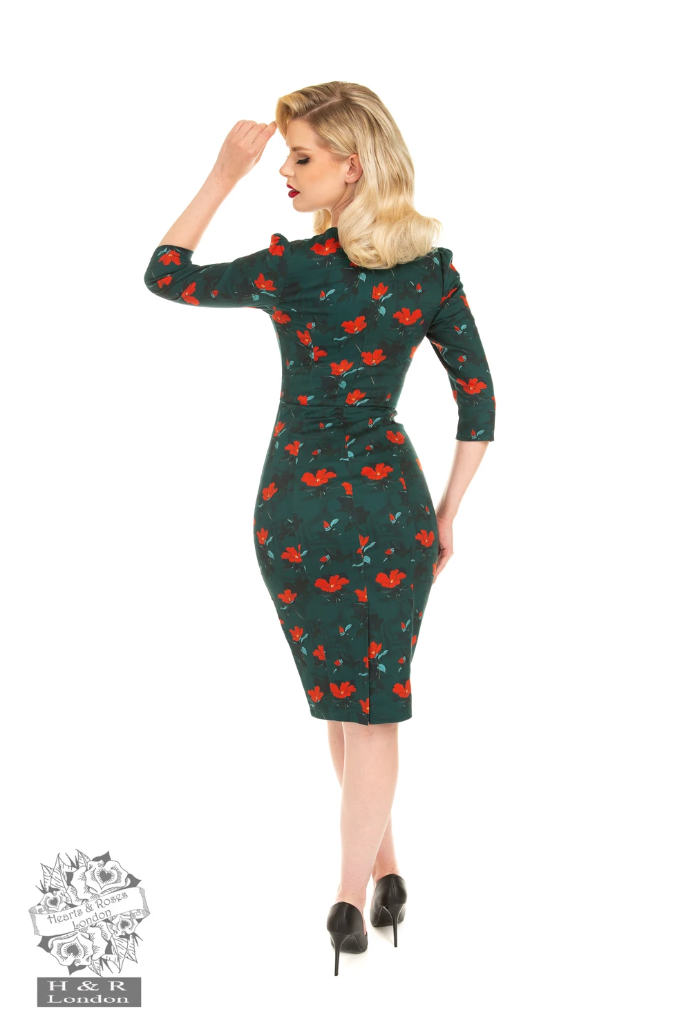 Sophie Floral Wiggle Dress 2 Sophie Floral Wiggle Dress - Image 2