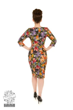 Sarah Floral Wiggle Dress 5 Sarah Floral Wiggle Dress -EliteCloset Sales Store 162826588233620B