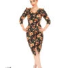 Selena Floral Wiggle Dress