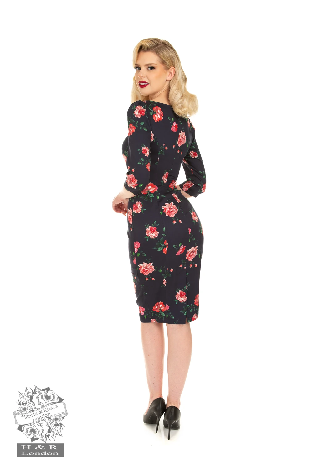 Lana Floral Wiggle Dress 2 Lana Floral Wiggle Dress - Image 2