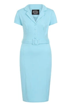 Lisa Blue Wiggle Dress 8 Lisa Blue Wiggle Dress -EliteCloset Sales Store 1644341554410201