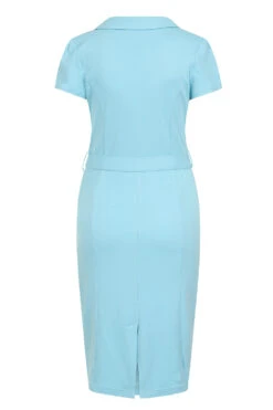 Lisa Blue Wiggle Dress 10 Lisa Blue Wiggle Dress -EliteCloset Sales Store 1644341554410203