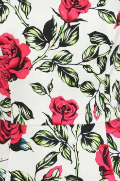 Hazel Floral Wiggle Dress -EliteCloset Sales Store 1649432688426202