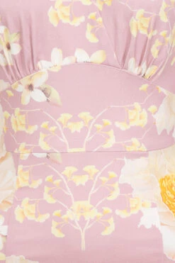 Remi Floral Wiggle Dress -EliteCloset Sales Store 1649844593435202