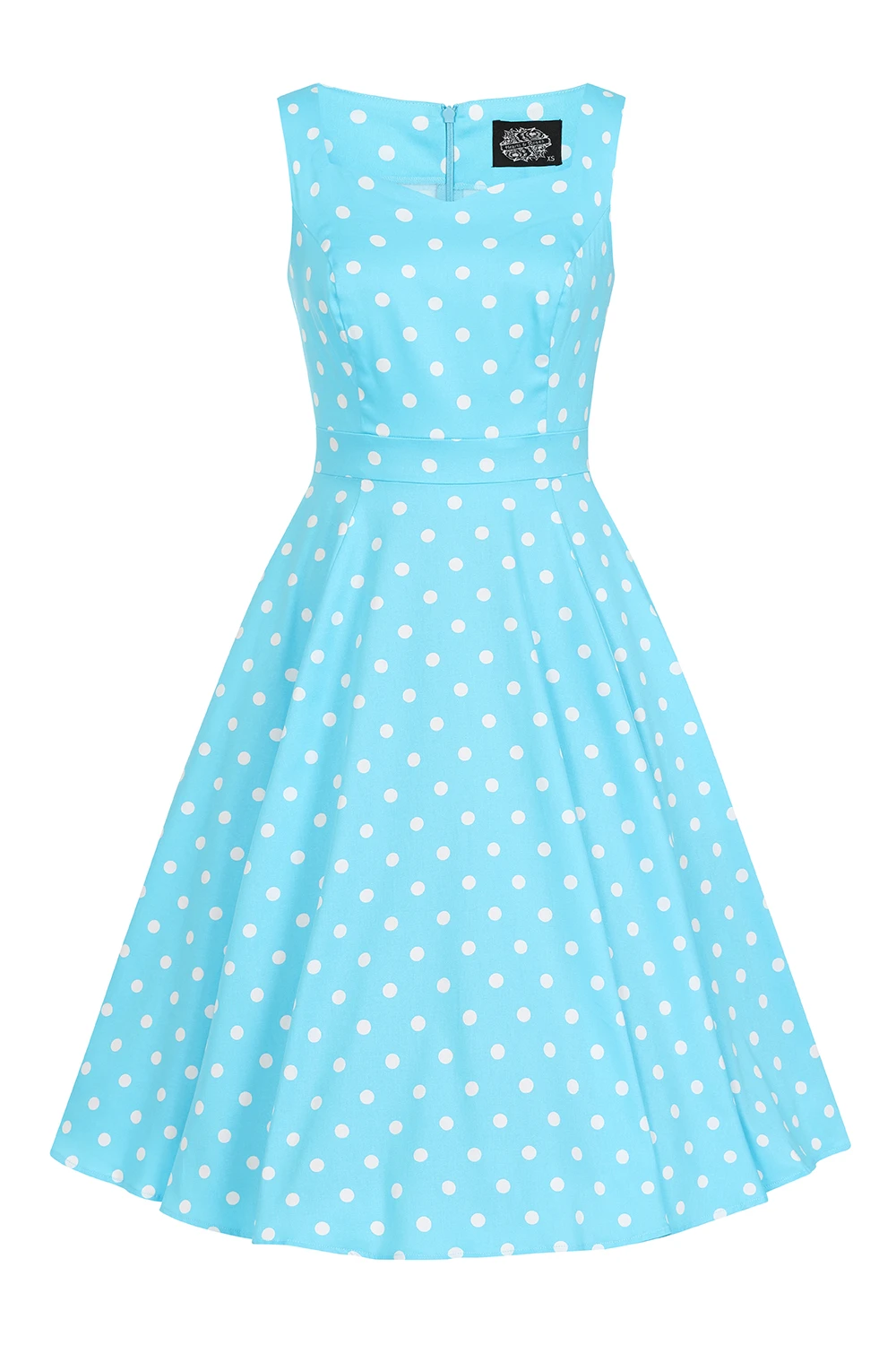 Ruth Polka Dot Swing Dress In Plus Size 3 Ruth Polka Dot Swing Dress In Plus Size - Image 3