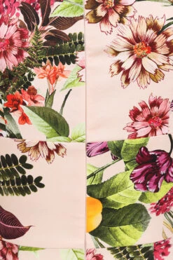 Kimberly Floral Wiggle Dress -EliteCloset Sales Store 1649927434419204