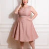 Alison Swing Dress In Plus Size