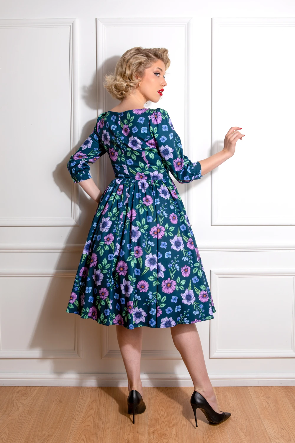 Maeve Floral Swing Dress 2 Maeve Floral Swing Dress - Image 2
