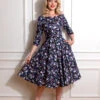 Georgia Floral Swing Dress