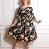 Eleanor Floral Swing Dress