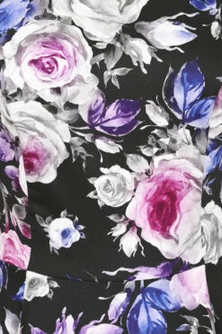 Charlotte Floral Swing Dress -EliteCloset Sales Store 1661165869503202