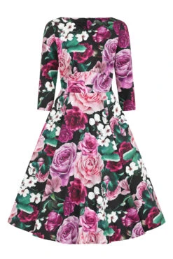 Sydney Floral Swing Dress -EliteCloset Sales Store 1661166057496201