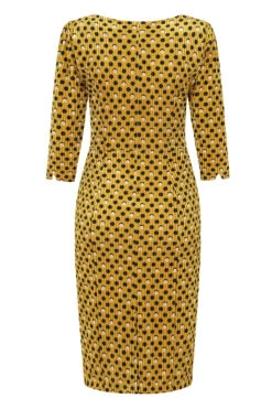 Cora Polka Dot Wiggle Dress -EliteCloset Sales Store 1661166785480203