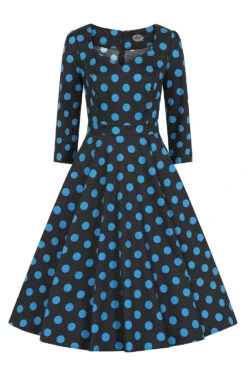 Lilah Polka Dot Swing Dress 8 Lilah Polka Dot Swing Dress -EliteCloset Sales Store 1661167007475201