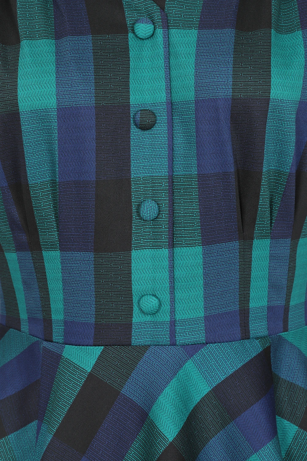 Louisa Check Swing Dress 5 Louisa Check Swing Dress - Image 5