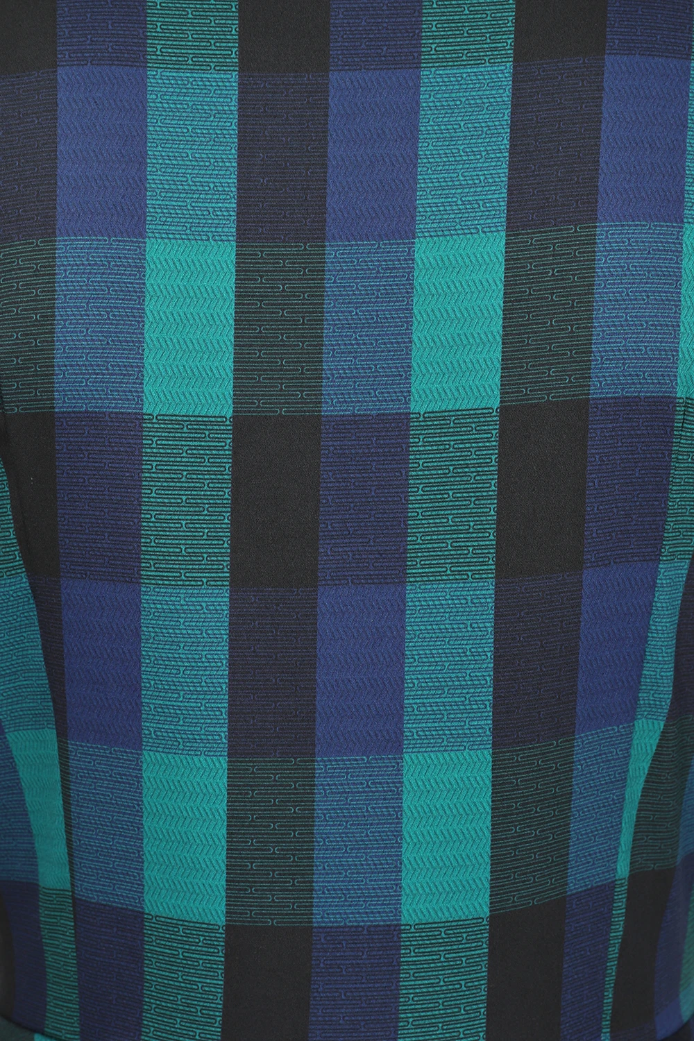 Louisa Check Swing Dress In Plus Size 6 Louisa Check Swing Dress In Plus Size - Image 6