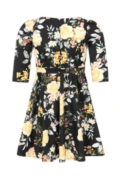 Eleanor Floral Swing Dress In Kids -EliteCloset Sales Store 1661167106471203