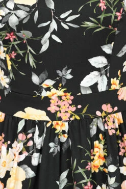 Eleanor Floral Swing Dress -EliteCloset Sales Store 1661167132470202