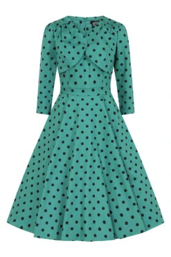 Finley Polka Dot Swing Dress -EliteCloset Sales Store 1661167141453201