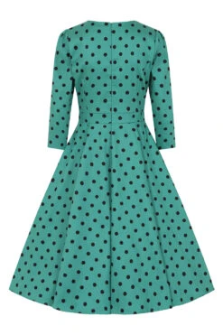 Finley Polka Dot Swing Dress -EliteCloset Sales Store 1661167141453203