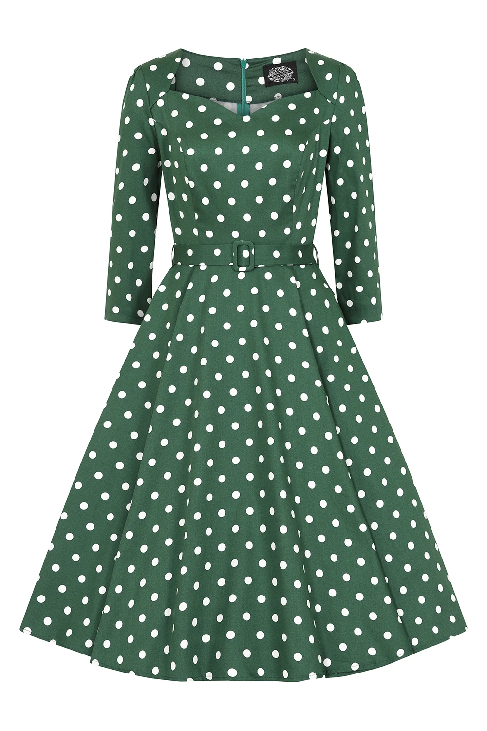 Kylie Green Polka Dot Swing Dress 3 Kylie Green Polka Dot Swing Dress - Image 3