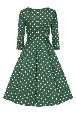 Kylie Green Polka Dot Swing Dress 9 Kylie Green Polka Dot Swing Dress -EliteCloset Sales Store 1661167222456203