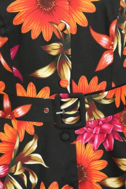 Eden Floral Swing Dress In Plus Size -EliteCloset Sales Store 1661167272465202