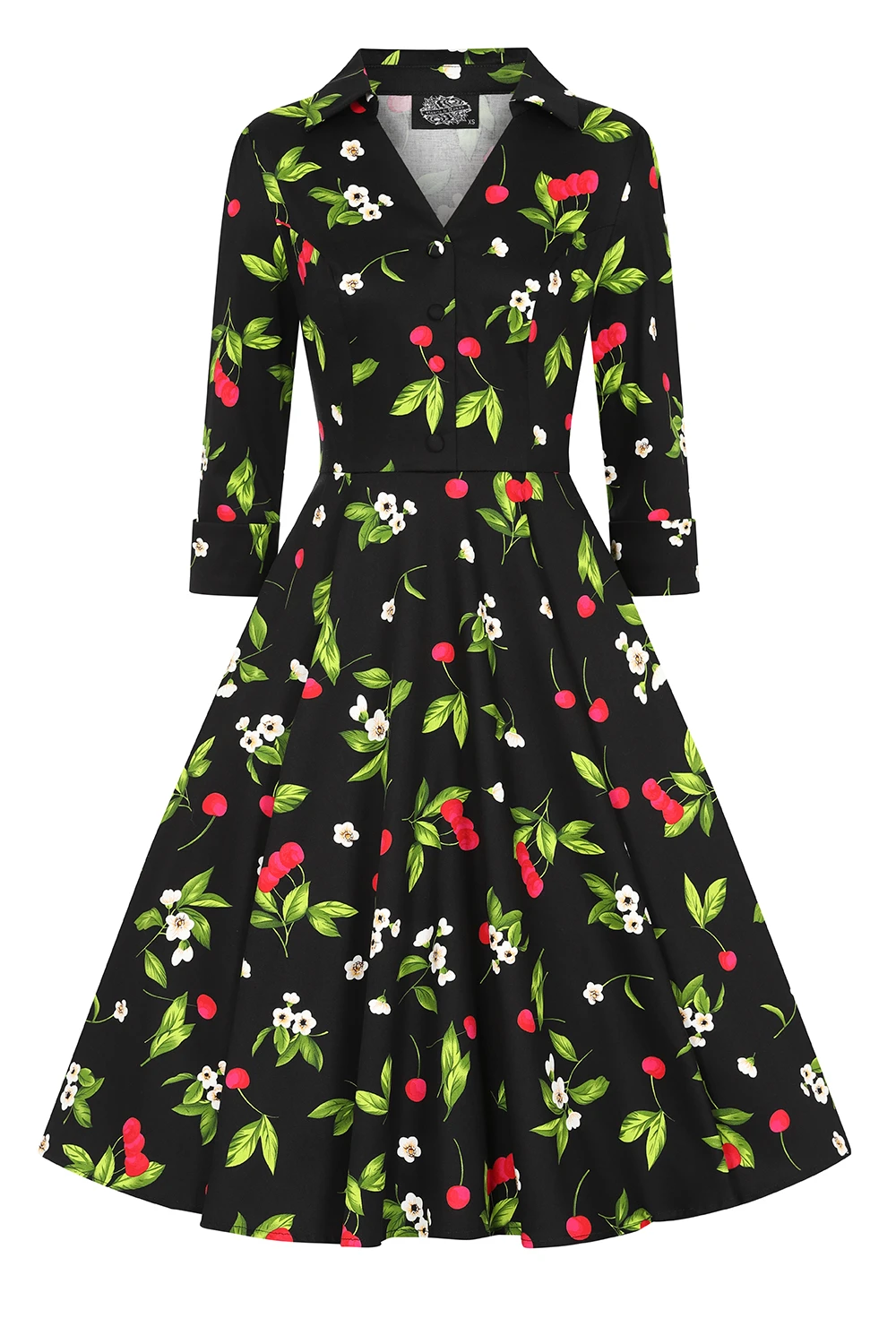 Natasha Cherry Swing Dress 3 Natasha Cherry Swing Dress - Image 3