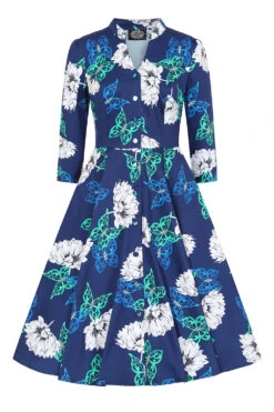 Gloria Floral Swing Dress -EliteCloset Sales Store 1661167396460201