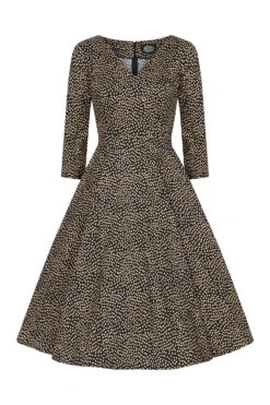 Aubrey Polka Dot Swing Dress -EliteCloset Sales Store 1661167425461201