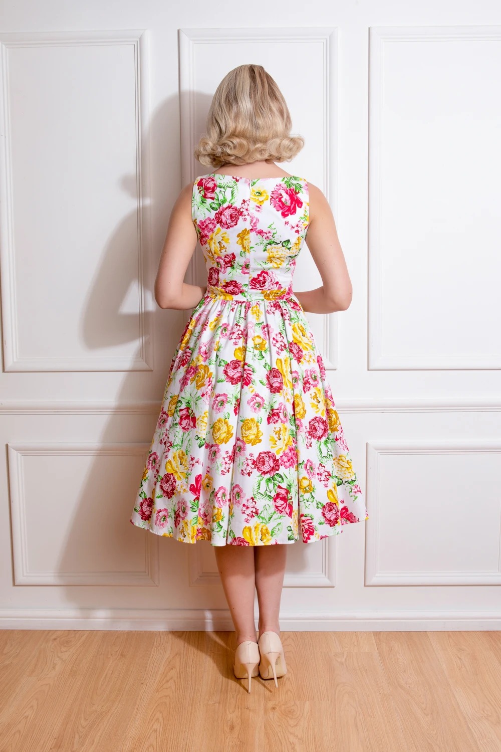 Dawn Floral Swing Dress 2 Dawn Floral Swing Dress - Image 2