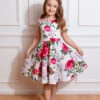 Debbie Floral Swing Dress In Kids