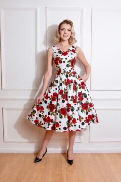 Colette Floral Swing Dress