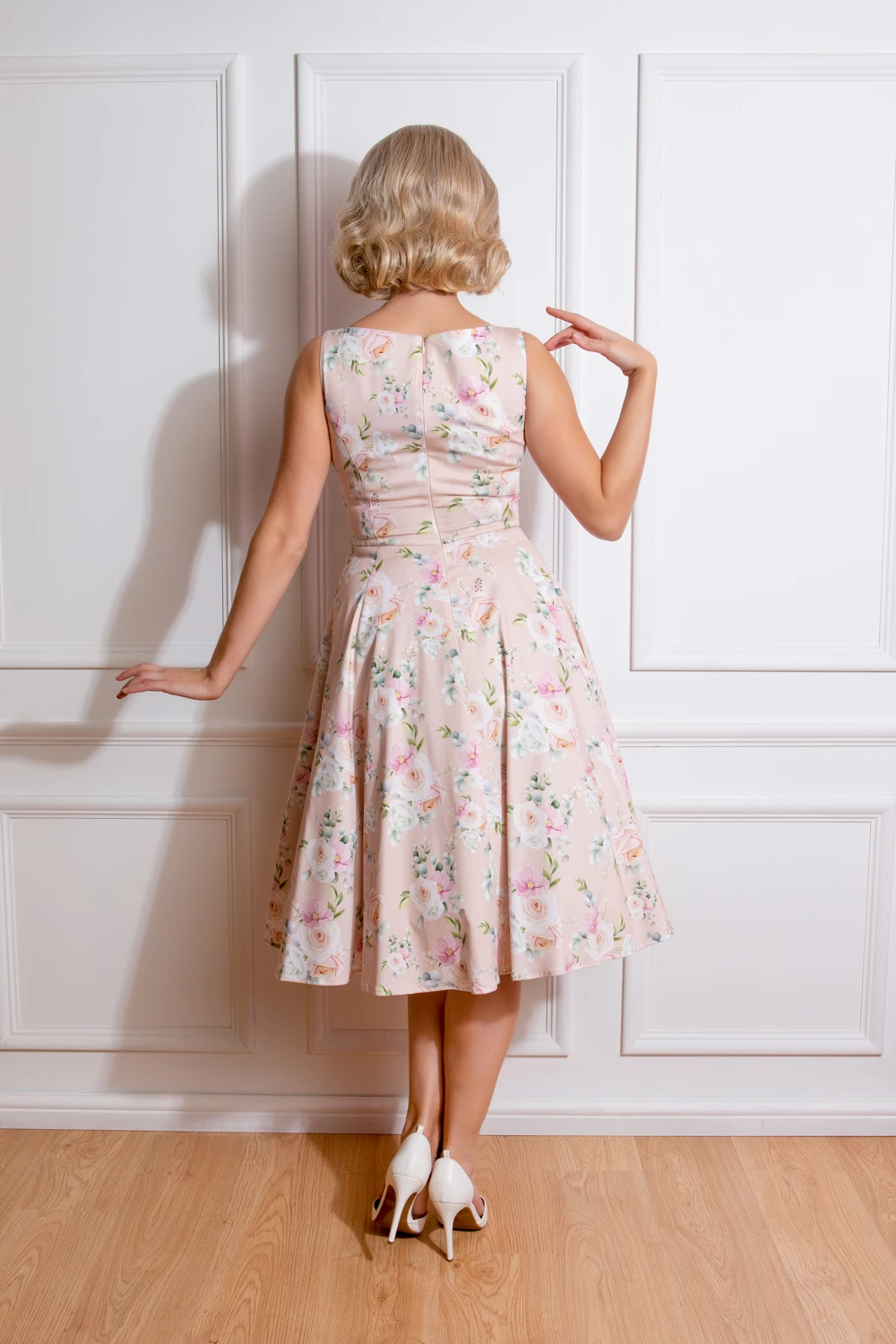 Lottie Floral Swing Dress 2 Lottie Floral Swing Dress - Image 2