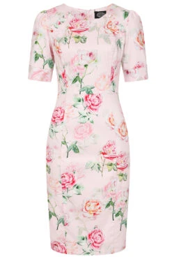 Susana Floral Wiggle Dress 8 Susana Floral Wiggle Dress -EliteCloset Sales Store 1674574228593201