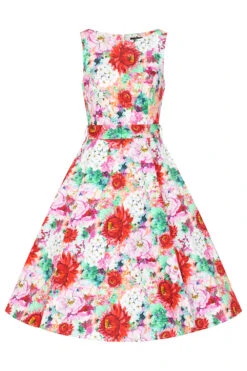 Casey Floral Swing Dress -EliteCloset Sales Store 1674574263592201