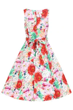 Casey Floral Swing Dress -EliteCloset Sales Store 1674574263592203