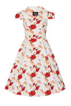 Tracy Floral Swing Dress -EliteCloset Sales Store 1674576364586201