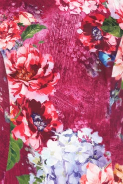 Tanya Floral Wiggle Dress -EliteCloset Sales Store 1674576443583202