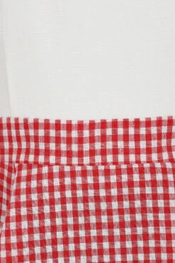 Chelsea Check Swing Dress In Red In Kids 9 Chelsea Check Swing Dress In Red In Kids -EliteCloset Sales Store 1674576855571202