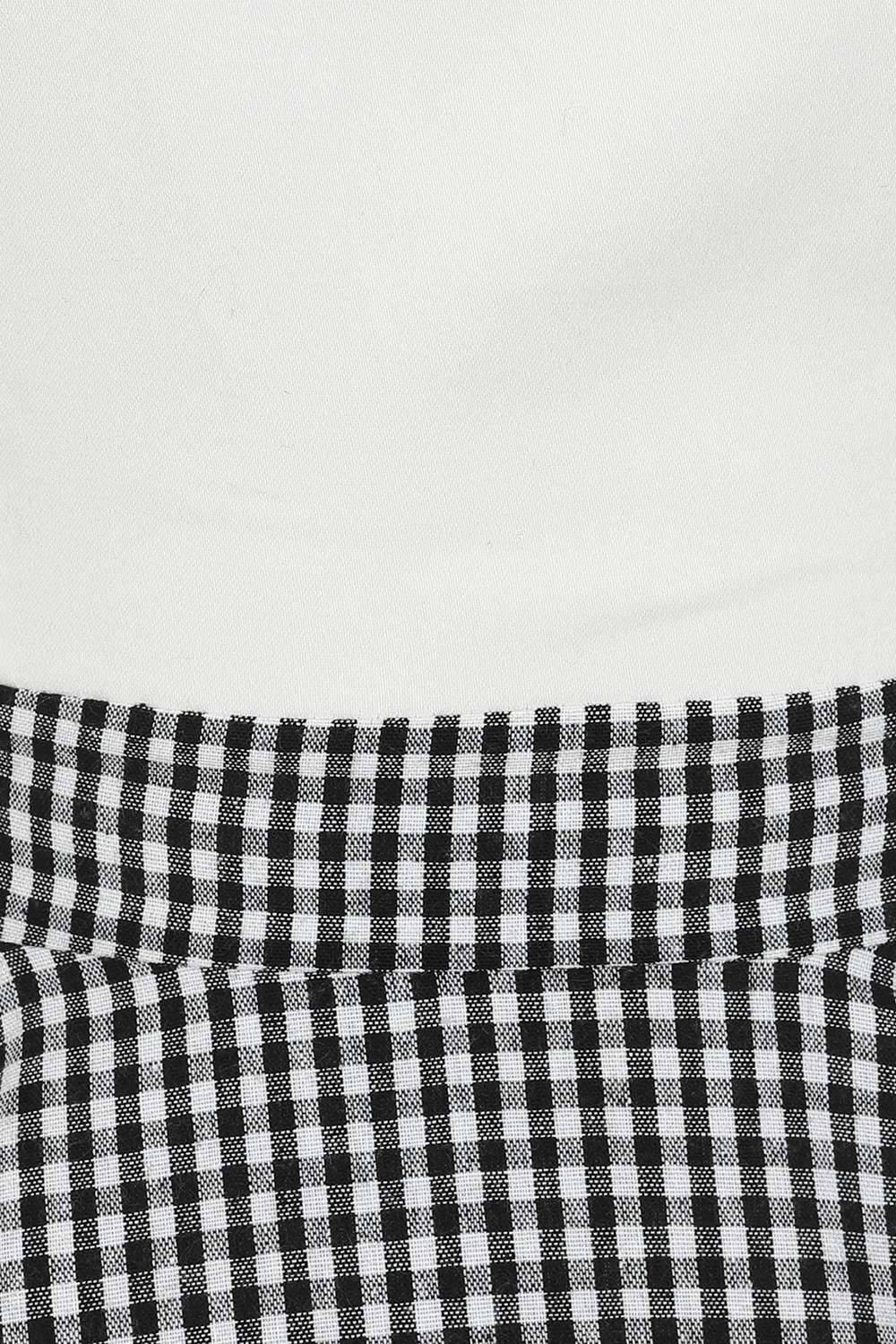 Chelsea Check Swing Dress In Black 5 Chelsea Check Swing Dress In Black - Image 5