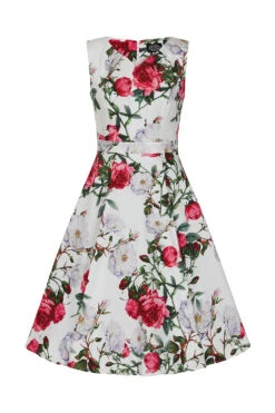 Debbie Floral Swing Dress In Plus Size -EliteCloset Sales Store 1674577405567201