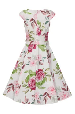 Lexi Floral Swing Dress In Kids -EliteCloset Sales Store 1674577646564203
